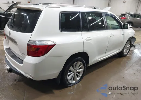 2009 Toyota Highlander Sport from USA, damaged, VIN JTEES43A692140224